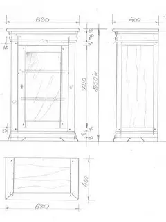 LF-5200 vitrines szekrény LF-5200 vitrines szekrény