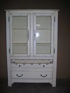 tölgyfa boros vitrines szekrény P-14 tölgyfa boros vitrines szekrény P-14