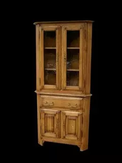 tölgyfa vitrines szekrény P-141 tölgyfa vitrines szekrény P-141
